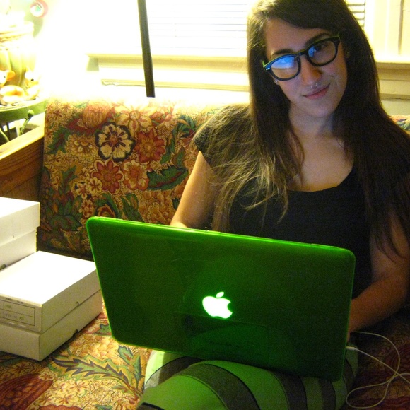 New Bold Acetate +1.00 Reading Glasses Green Black Horn rim Unisex - Picture 3 of 13